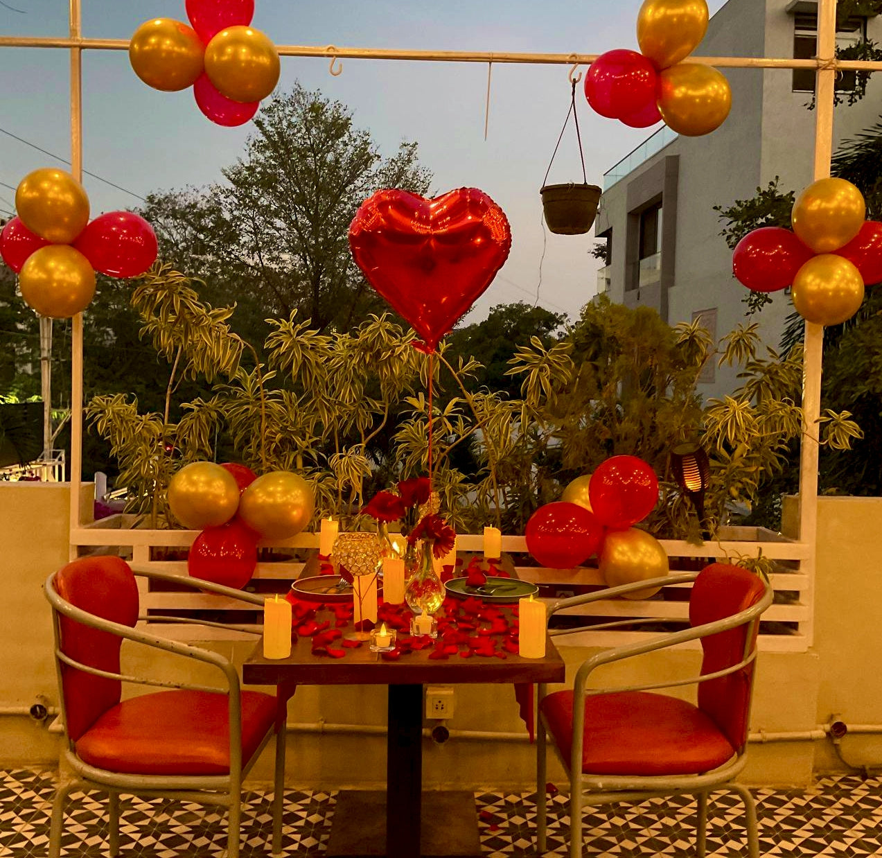 Romantic Valentines Day Candle Light Dinner for Couples in Hyderabad