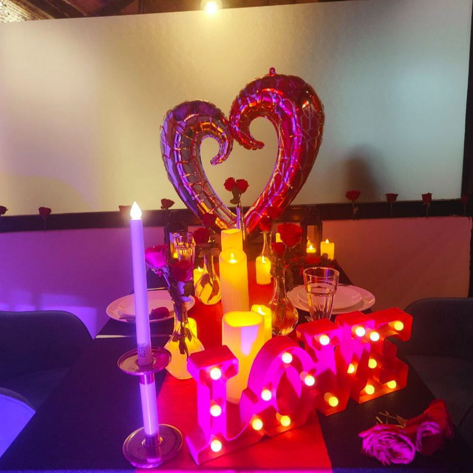 Private Candle Light Dinner at Hyderabad in Jubilee Hills