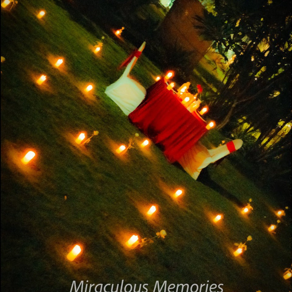 Private Open Air Candle Light Dinner in Hyderabad for Birthday / Anniversary