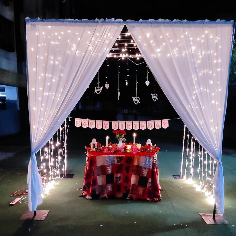 Cabana Setup at Home in Hyderabad – Miraculous Memories