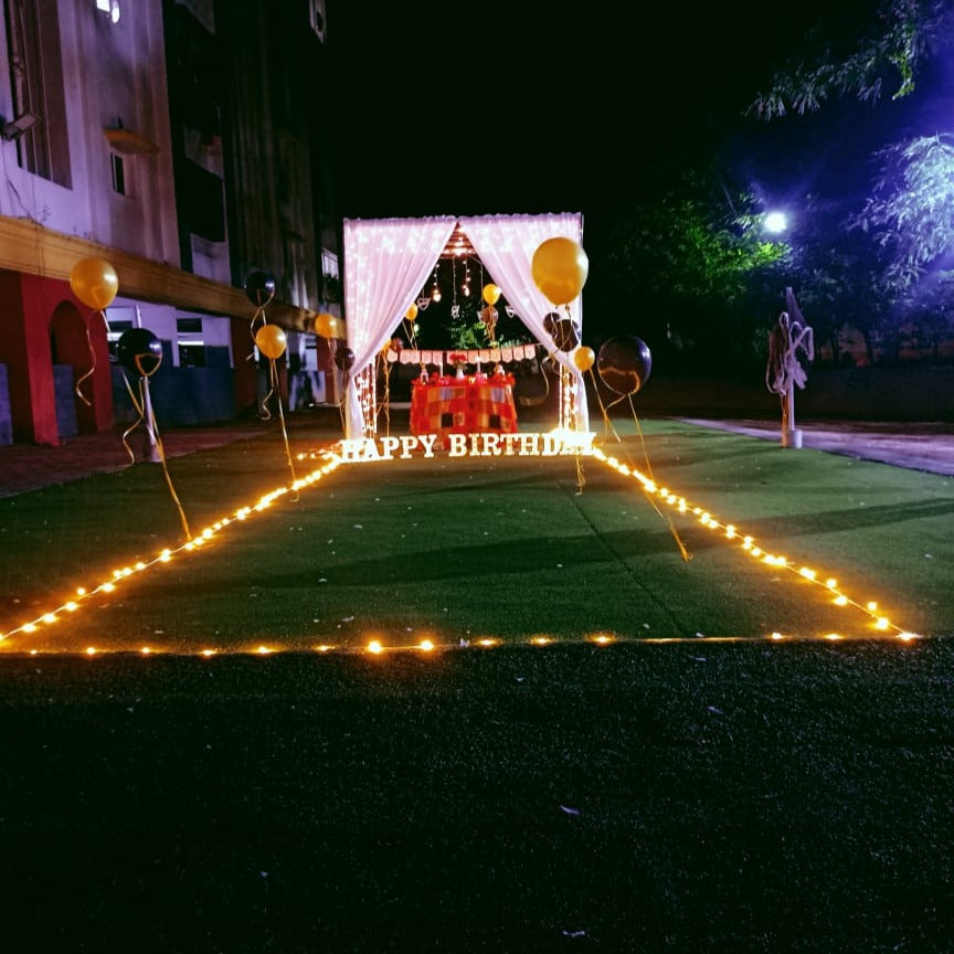 Canopy Decoration In Hyderabad For Anniversary n Birthday Celebration